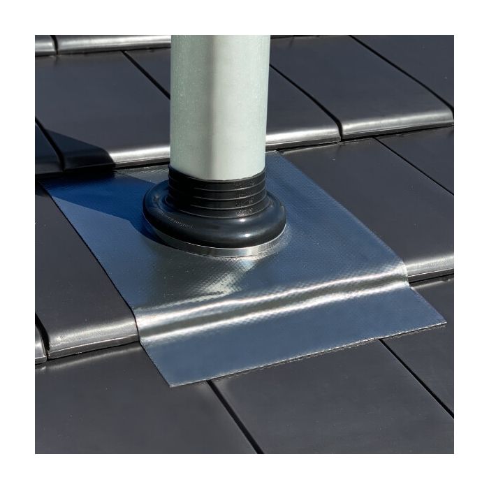 Leadax Versatile Pipe Flashing installed