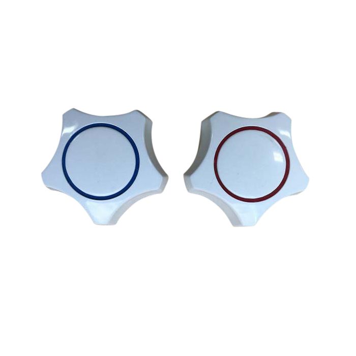 Multifit Plastic Tap Handle & Button White
