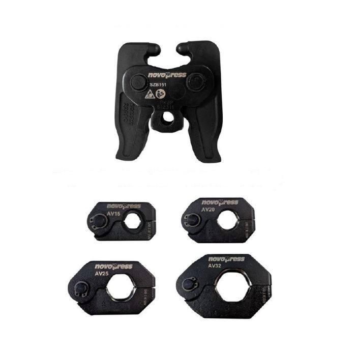Novopress DN15-DN32 Copper Press Pivot Rings & Adaptor Kit 36910 Suit ACO153 Press Tool    