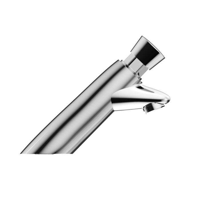 Nero SS316 Chrome Time Flow Push Button Pillar Tap 6 LPM NR202302CH