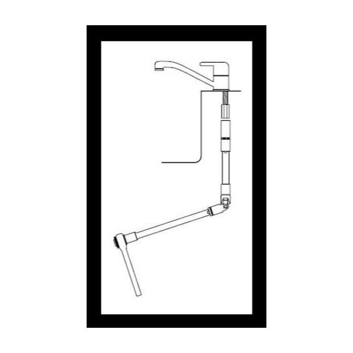 Plumtool Mixer Tap Deluxe Socket Set With Palm Wrench PTMT487
