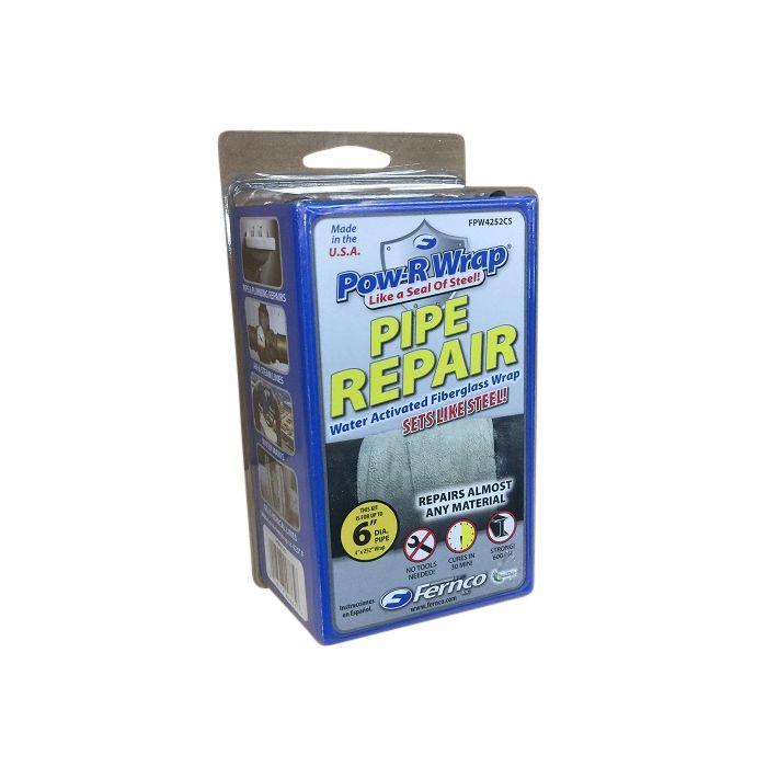 Pow-R Wrap Pipe Repair 4" 100mm X 6.3m FPW4252CS