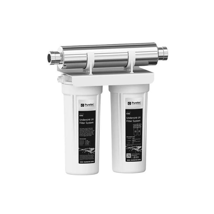 Puretec ESR2-T3 Tripla Rain Water 3 Way Under Sink Filter Kit With UV Technology 