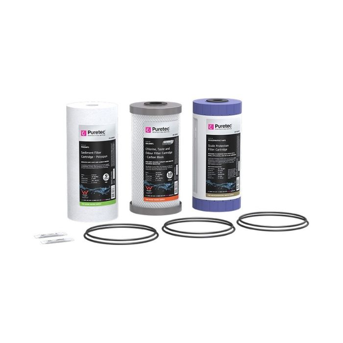 Puretec FR-F4 Premium Water Filter Cartridge Kit Suits FilterWall F4