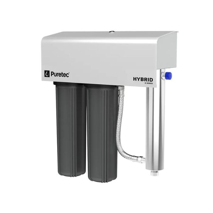 Puretec Hybrid G7 Dual Whole House Ultraviolet Water Filter System 20"