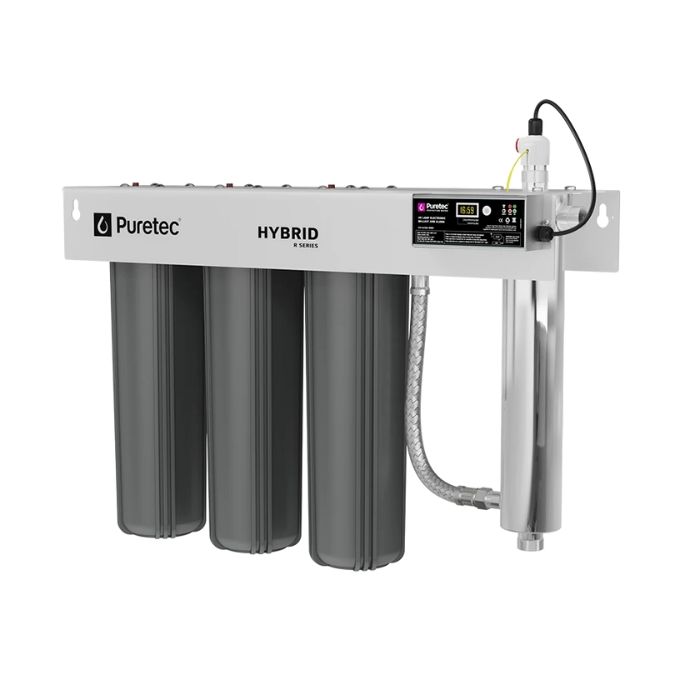 Puretec Hybrid R11 Triple Action Whole House Ultraviolet Water Filter System 20" 