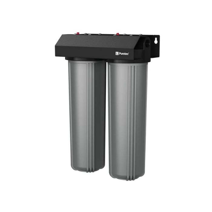 Puretec WH2-60 Dual Stage Whole House Mains Water Filter System 20"  