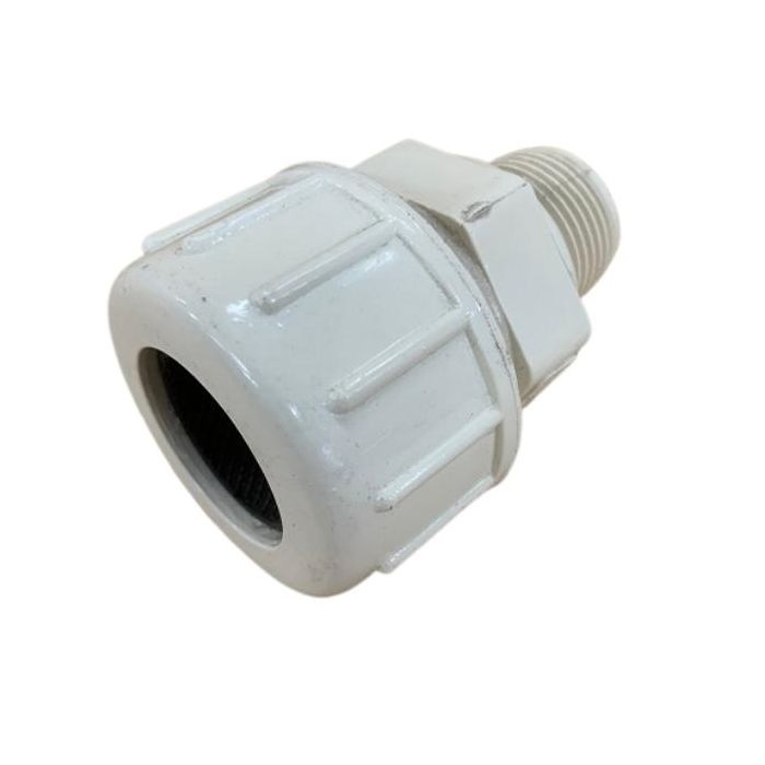 50mm Compression X Male BSP Adaptor Pvc Pressure 