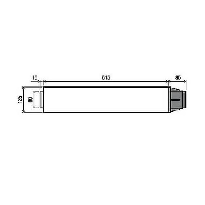 Rinnai FFWALLTERM Horizontal Flue Terminal
