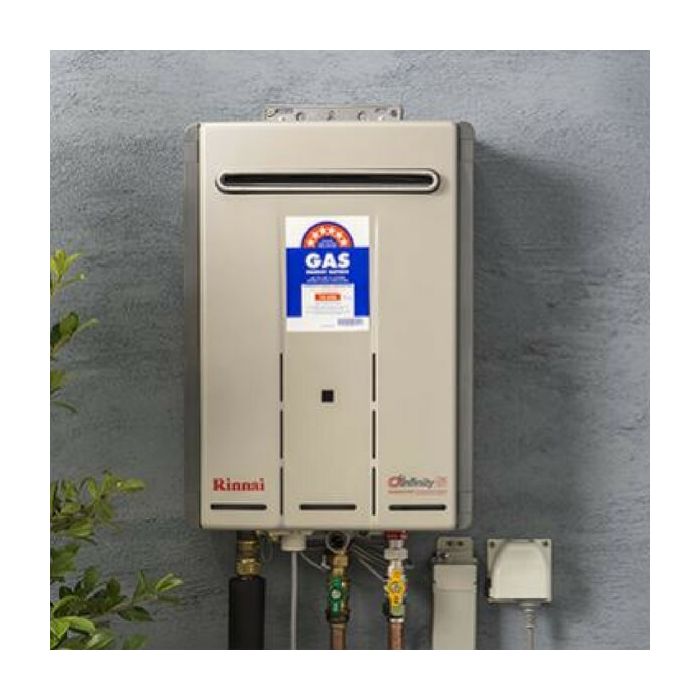 Rinnai Infinity Touch 26 Natural Gas Preset 60C Continuous Flow Hot Water System INF26TN60MA  