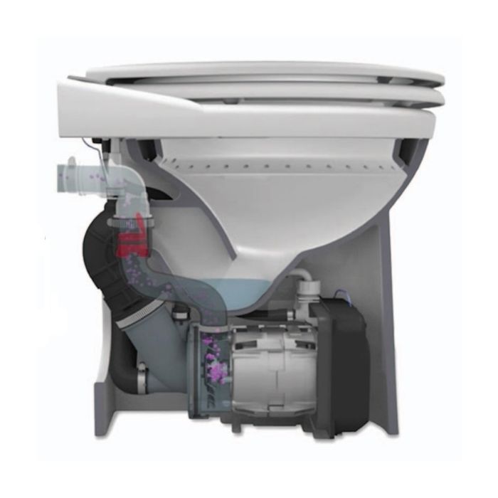 Saniflo Sanicompact 43 Macerating Toilet Suite SA106 - 1 Available Inlet   