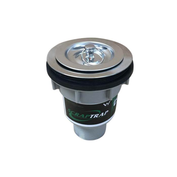 Scrap Trap Sink Basket Waste Arrestor Suit 90mm Outlet 3Monkeez SSBW 