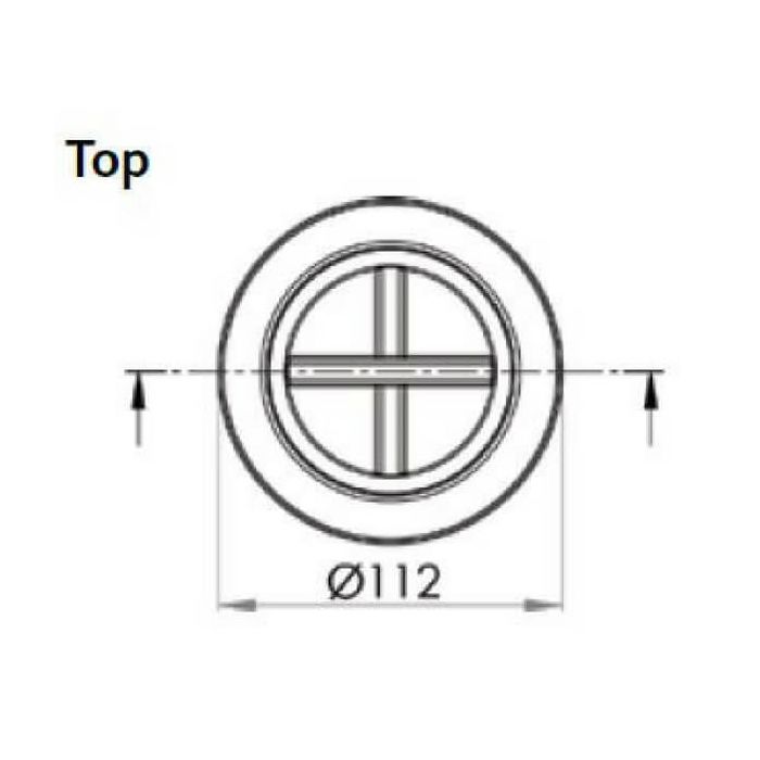 Sink Basket Waste Arrestor 90mm 3Monkeez SSBW dimensions 