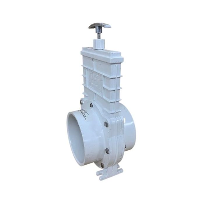 100mm 4" Sliding Gate Valve Stainless Paddle Suit PVC Pressure Pipe TGVP100S