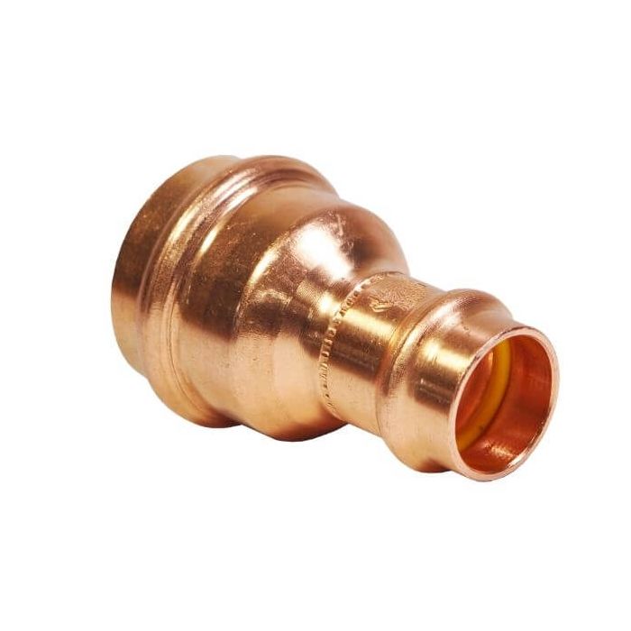 50mm X 25mm Socket Reducer Gas Copper Press 50mm X 25mm Socket Reducer Gas Copper Press
