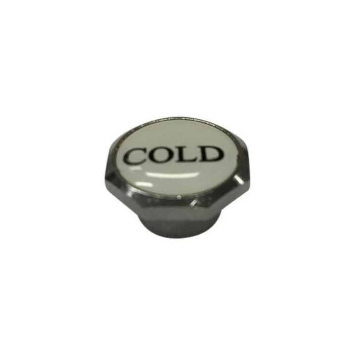 Standard Button Cold Chrome