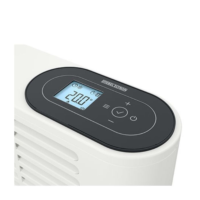 Stiebel Eltron CNS 2000 Plus LCD White Electric Convection Panel Heater Wall Mount 2kW 207541