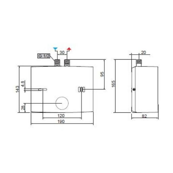 Stiebel Eltron DEM 6 Electric Instantaneous Water Heater