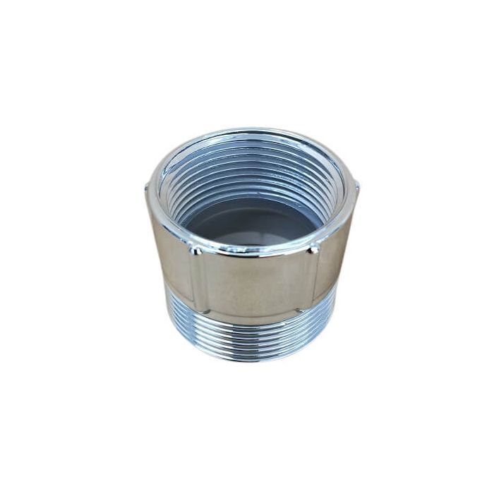 Trap Adaptor PVC Chrome 40mm Male BSP X 32mm Female BSP 18869