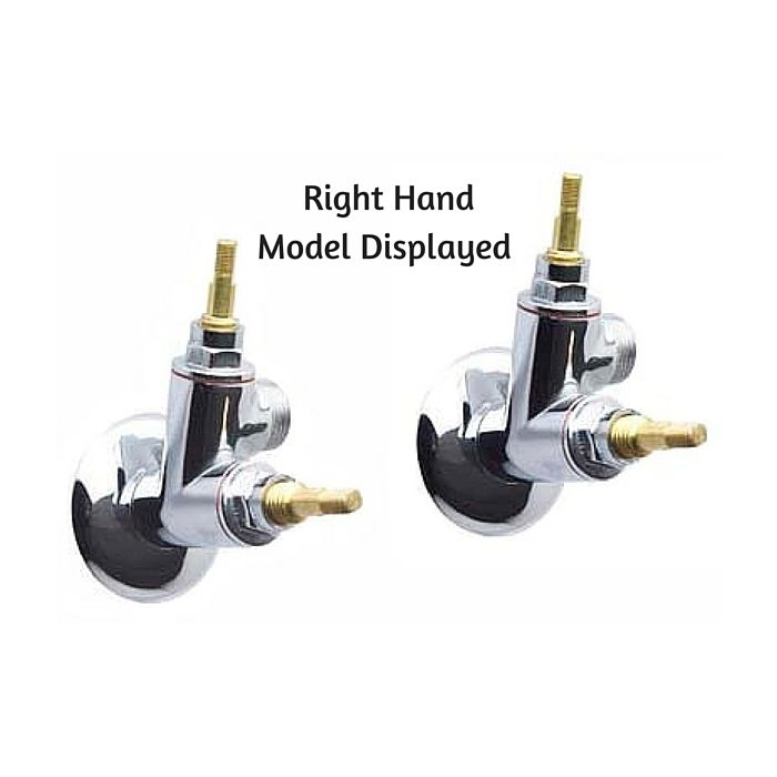 Unstyled Left Hand Washing Machine Tap Conversion Kit Less Handles