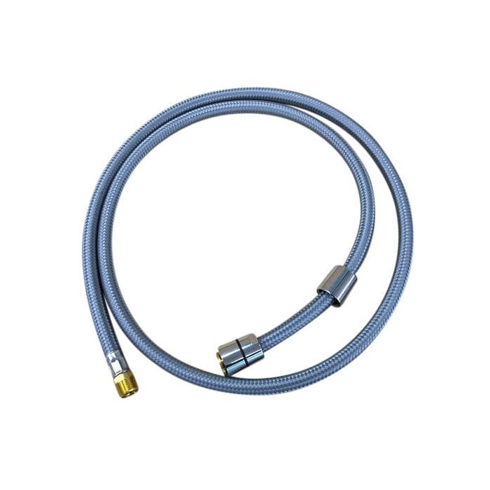 Zucchetti Flexible Pull Out Sink Mixer Hose Grey 1500mm