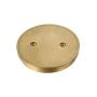 100mm Floor Clean Out Brass Round Suit Pvc  thumbnail