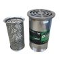 100mm Round Floor Waste With Bucket Trap Stainless Steel 304 FW-100BRL thumbnail