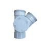 100mm X 45 Deg Right Hand Access Junction Dwv  thumbnail