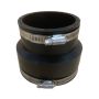 100mm X 90mm Rubber Plumb Quick Connector Suit Pvc/Galv/CI    thumbnail