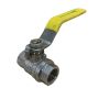 10mm Gas Lever Handle Ball Valve Female AGA Approved 3/8" BSP   thumbnail