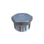 10mm 3/8" Plug Hex BSP Stainless Steel 316 150lb thumbnail