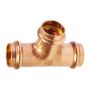 15mm 1/2" Tee Equal Gas Copper Press thumbnail