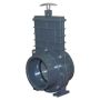 150mm 6" Sliding Gate Valve Stainless Paddle Suit PVC Pressure Pipe TGVS150V thumbnail