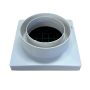 150mm PVC Square Stormwater Grate Suits 90mm & 100mm Pipe SSWF0622 thumbnail
