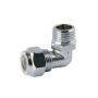 15Mi X 15C 1/2" Nylon Olive Male Elbow Chrome thumbnail