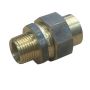 15mm Brass Barrel Union Male x Female BSP 1/2"    thumbnail