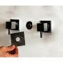 15mm 1/2" BSP 70mm X 70mm Square Stainless Steel Cover Plate CSQSS12BSP   thumbnail
