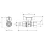 15mm Duo Valve Swivel Nut x Copper Press Logi WDF15SPF thumbnail
