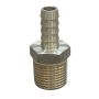 15mm Male X 10mm Hose Barb Brass BSP 1/2 x 3/8 thumbnail