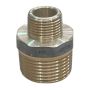 20mm X 10mm Brass Hex Nipple BSP 3/4 x 3/8   thumbnail