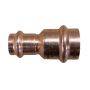 20mm x 15mm 1/2" Socket Reducer Solar High Temp Water Copper Press  thumbnail