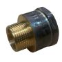 25mm x 20mm Brass Socket Male x Female BSP thumbnail