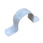 32mm Saddle Clip Suit PVC Pressure Pipe Powder Coated   thumbnail