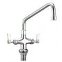 Guardian Dual Hob Mount Tap With 12" Standard Swivel Spout Stainless T3MDH12 thumbnail