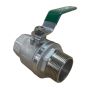 40mm Ball Valve Male x Female Lever Handle Gas Water Approved 1-1/2" BSP W40M thumbnail