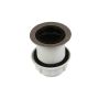 40mm Pvc Basin Bath Plug & Waste Stainless Steel Trim thumbnail
