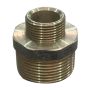 40mm X 25mm Brass Hex Nipple BSP   thumbnail