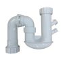 50mm Combination S&P Trap PVC With Nipple thumbnail