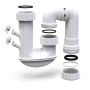50mm Combination S&P Trap PVC With Nipple thumbnail