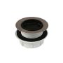 50mm Pvc Sink Plug & Waste Stainless Steel Trim thumbnail